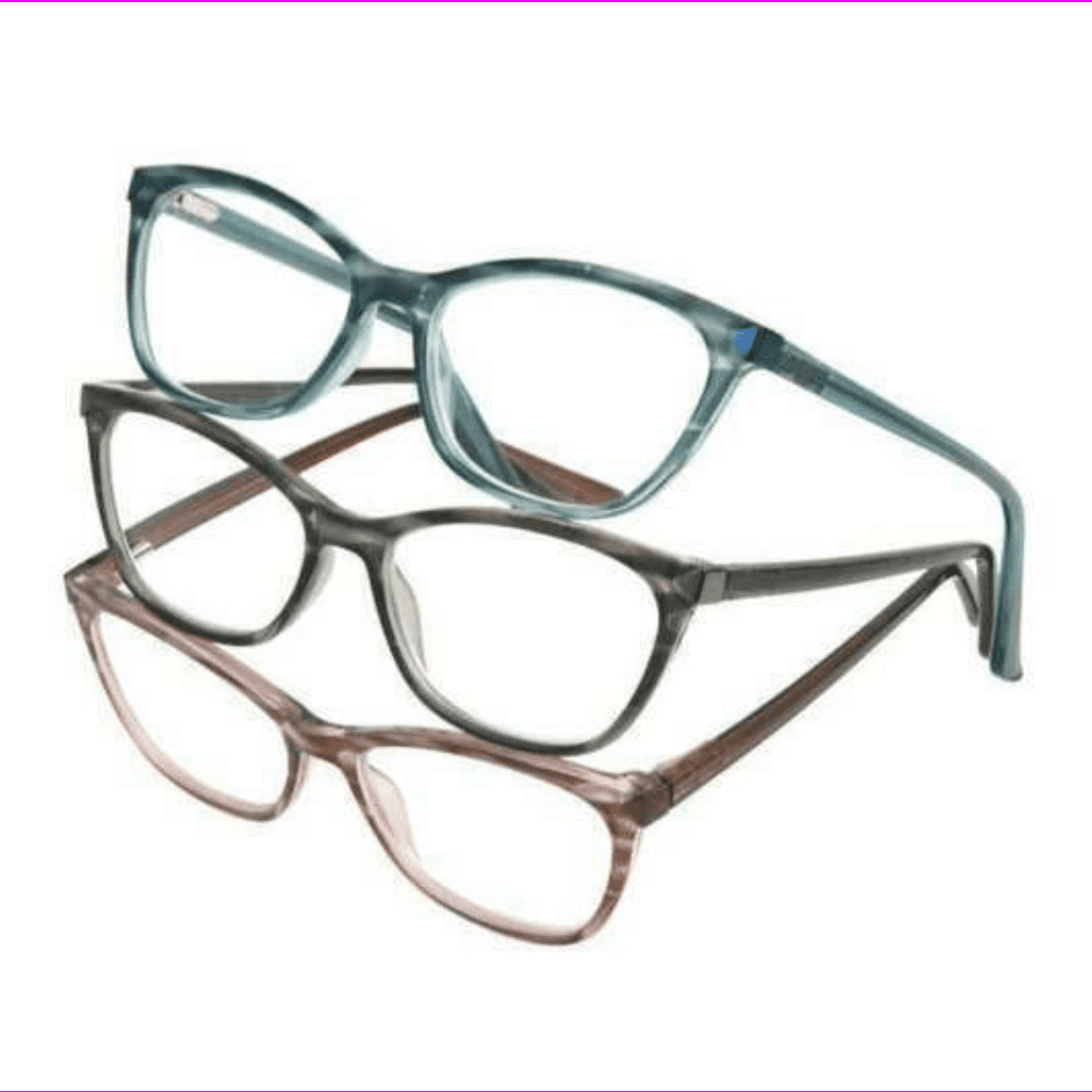 Design Optics Foster Grant Ladies Aviana Cat eye Reading Glasses, 3