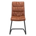 thumbnail image 4 of Sharon Dining Chair (Set of 2) Vintage Brown, 4 of 5