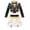 Black_b, variant on Halloween Anime Cosplay Costume, Singer Performance Anime Cosplay Halloween Costume Set, Jacket Top and Shorts 3-Piece Set