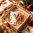 thumbnail image 7 of Talqzovs Christmas Mugs , Coffee Tea and Cocoa Cup with Handle Ceramic Mugs Holiday Xmas Decor Mug Christmas Gift for Family, 7 of 7