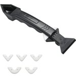 Caulking Tool Kit - Removable Caulking Tool Set for Kitchen, Bathroom, Wall and Exterior