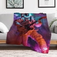 thumbnail image 6 of Astronauts Play Guitar in Space Print Blanket Warm Throw Blanket Soft Flannel Lightweight Throw Blankets Couch Bed Travel Bedding Room Decor for Kids Teens Adults, 6 of 8