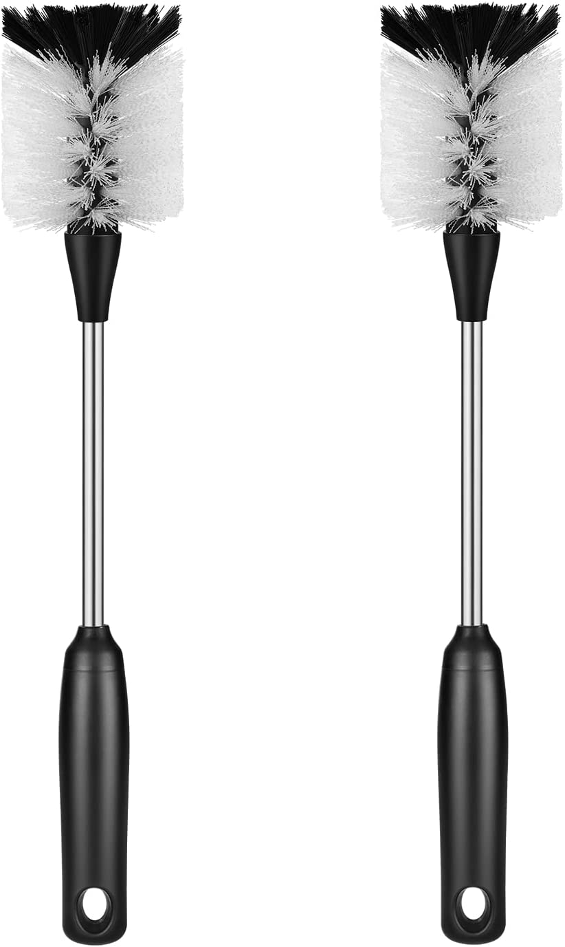 Water Bottle Cleaning Scrubbing Brush, Stainless Steel Bottle Brush