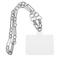 thumbnail image 1 of HAMPPLIES Cadena Plateada Para Teléfono Con Colgante Desmontable De Aleación Elegante Y Práctico, 1 of 8