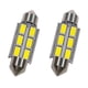 thumbnail image 1 of 4 bombillas LED de 36 mm 5630 SMD para lámpara de cúpula, festón C5W, LED CC de 12 V, color blanco para coche, 1 of 5