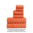 thumbnail image 4 of Xuniizn Bath Towel and Wash Cloths Set: Six-Piece Set (2 Square Towels +2 Hand Towels +2 Bath Towels), cotton, Highly Absorbent & Fade Resistant, 4 of 6