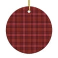 thumbnail image 1 of Adorno navideño colgante de tartán a cuadros de Laird Duffus para árbol de Navidad: adornos colgantes de cerámica para fiestas: ideas para regalar adornos navideños, 1 of 8