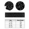thumbnail image 6 of Xipuska Pumpkins Leaves Bed Runners for Queen Size Bed, Decorative Bed Throws for Foot of Bed, Thanksgiving Black Autumn Pastoral Bed Runner Sofa Throw Bedding Scarf Protector Slipcover for Bedroom, 6 of 6