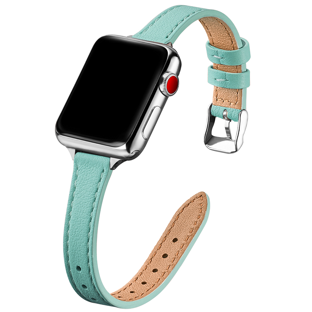 OMIU 45mm 44mm 42mm Leather Slip 