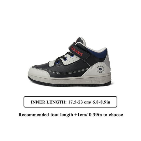 

TARANIS Boys Girls Color Block Hook And Loop Sneakers Comfy Outdoor Walking Shoes For Toddler Children Kids Skate Shoes Spring And Summer