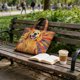 thumbnail image 4 of Uuiauoio Canvas Tote Bag Large Capacity Shoulder Bag for Women Fashion Printed Beach Shopping Work Travel Daily Use Gift Idea, 4 of 6