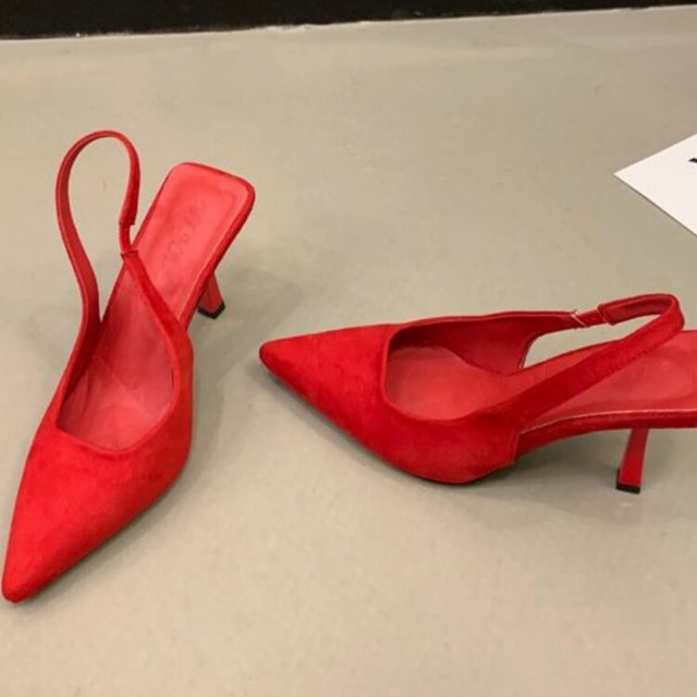 2023, tacones altos para mujer, sandalias nuevas a la moda, zapatos de mujer de tacón de aguja para fiesta, sandalias sexis informales, zapatos de mujer para mujer 39 Gao Jinjia LED