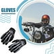 thumbnail image 3 of Guantes de ciclismo Sonducket de motocicleta de nailon para otoño e invierno transpirables cómodos impermeables blanco S Type1 NO1, 3 of 6