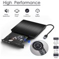 thumbnail image 2 of navor External CD / DVD Drive USB 3.0, Portable High Speed Data Transfer RW Drive DVD/CD ROM Rewriter Burner, Compatible with Windows, Linux, Mac, Laptop, PC, Tablet, 2 of 8