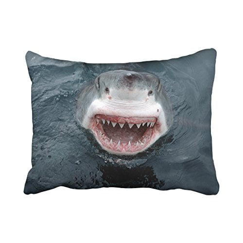 FUNNY JAWS MOVIE POSTER CUSHION COVER PILLOW CASE FASHION IDEAL GIFT PRESENT 