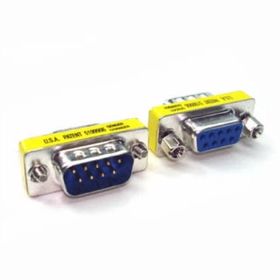 01187 - GENDER CHANGER 9M/9F SLIM