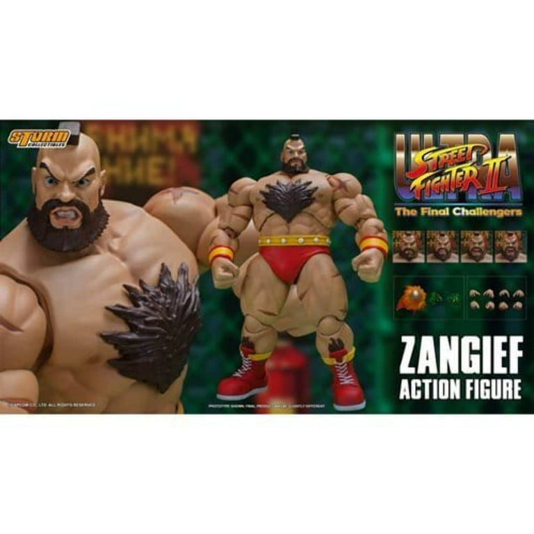 Ultimate Street Fighter II Zangief Action Figure Storm