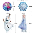 thumbnail image 4 of 7Pcs Frozen Birthday Party Supplies Decor, Frozen Balloons for Party Decoration, Snow Princess Birthday Decoration for Girls, 4 of 6