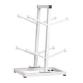 thumbnail image 4 of Colaxi Ball Storage Rack Display Stand Accessories Iron Versatile Basketball Rack Organizer for Garage Gym Rugby Football Volleyball White, 4 of 8