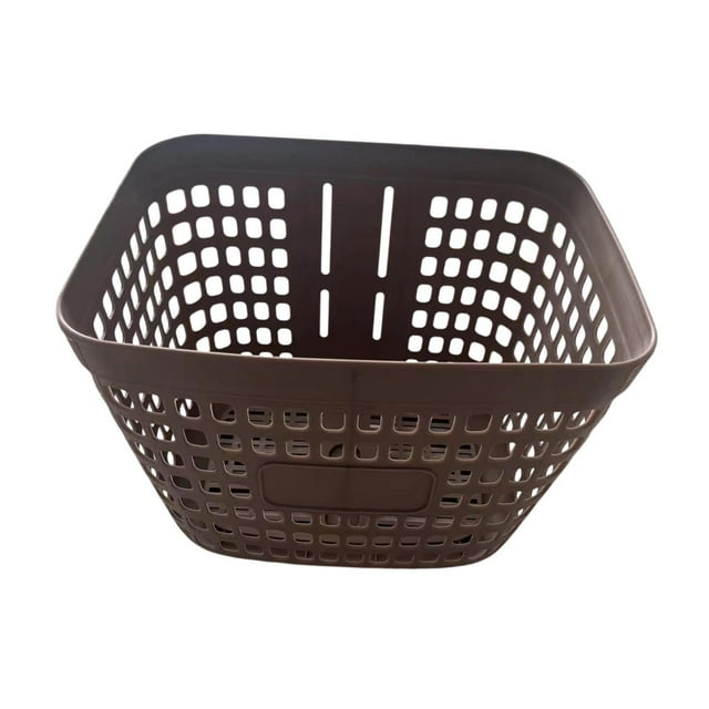 Cesta delantera para bicicleta eléctrica, cesta de carga, práctica, para mujer y hombre, accesorios elegantes. Caqui