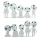 thumbnail image 1 of Brillo en El Oscuro Elfos Luminosos Mini Figuras 10pcs (luz) Azul, 1 of 9