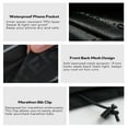 thumbnail image 4 of WATERFLY Unisex Adjustable Sports Jogging Fitness Nylon Running Waist Belt Elastic Band,Black, 4 of 7