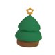 thumbnail image 3 of Mini lámpara de noche navideña de silicona recargable por USB, lámpara de mesa decorativa creativa, adorno para regalo, dormitorio, fiesta, habitación Estilo árbol de Navidad, 3 of 7