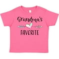 thumbnail image 3 of Inktastic Grandmas Favorite Heart Grandchild Boys or Girls Toddler T-Shirt, 3 of 5