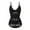 Black, variant on yunLCZ Womens Waist Trainer Corset Body Shaper For Women Shapewear Compression Tanks Tops V Neck Camisoles With Built In Bra