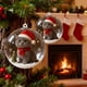 thumbnail image 5 of Bola de Adorno para Árbol de Navidad | Colgante Esférico de Cristal Transparente con Minianimales, Gorros y Bufandas de Papá Noel | Decoración Navideña de Plástico Multicolor | Regalo de Navidad | De, 5 of 6