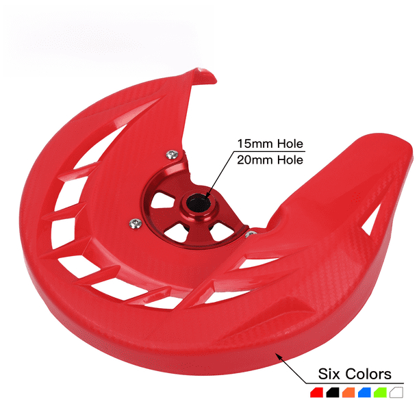 Adecuado para la versión de motocicleta todoterreno CRF250L, cubierta de protección de disco de freno delantero modificada, cubierta de freno