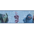 thumbnail image 2 of Disney Monsters Inc Kids Wallpaper Border Retro Design, Roll 15' x 9", 2 of 3