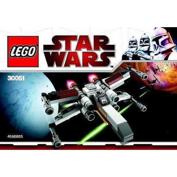 Star Wars The Clone Wars X-Wing Starfighter Mini Set LEGO 30051 [Bagged]