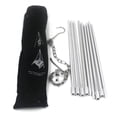 thumbnail image 1 of sweethay Trípode para parrilla de fogata, olla colgante, soporte para Camping, estante de cocina portátil, juego de soporte para utensilios de Kits de desorden para acampar, 1 of 6
