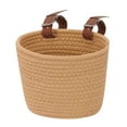 thumbnail image 4 of Accesorios para cestas de bicicleta para niños Cesta delantera para bicicleta para niños, niñas y picnic Caqui, 4 of 8