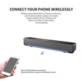 thumbnail image 4 of Altavoz Bluetooth Inalámbrico Barra De Sonido Usb Portátil Para Pc Smartphones Laptops Cateissary EL014078-01, 4 of 6