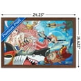 thumbnail image 3 of One Piece: Fishman Island - Underwater Group Wall Poster, 14.725" x 22.375" Framed, 3 of 4