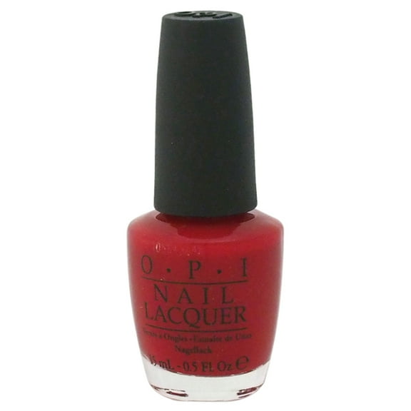OPI Nail Lacquer - # NL A70 Red Hot Rio , 0.5 oz Nail Polish
