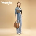 thumbnail image 5 of Wrangler Aztec Tote Bag for Women Boho Shoulder Purse, Leopard, 5 of 7