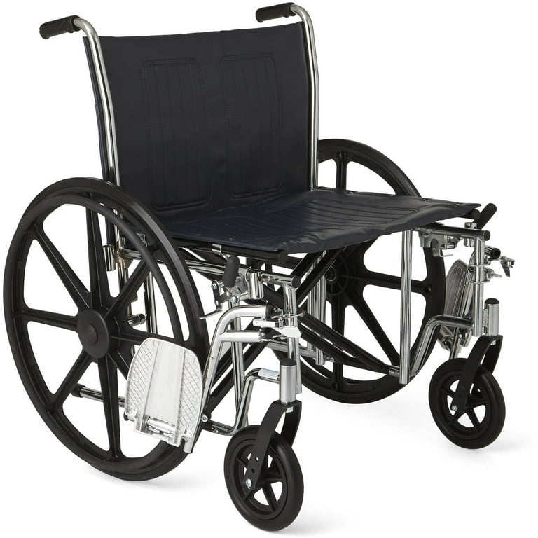 Medline Excel Extra-Wide Bariatric Wheelchair For Adults and