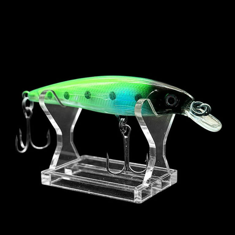 Display Stand for Fishing Lure Holder Crankbait Easel-HOT Y5O6