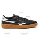 thumbnail image 2 of Zapatillas Reebok Club C Revenge Vintage Negras Blancas con Suela Gum Talle 12, 2 of 6