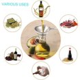 thumbnail image 4 of Embudo de Acero Inoxidable Rojo Verde 3 Piezas con Mango y Colador Desmontable Plateado, 4 of 5