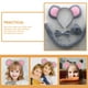thumbnail image 3 of 1 juego de disfraces del mouse, orejas del mouse, diadema de diadema para niños, la corneta del lazo del mouse del mouse, 3 of 5