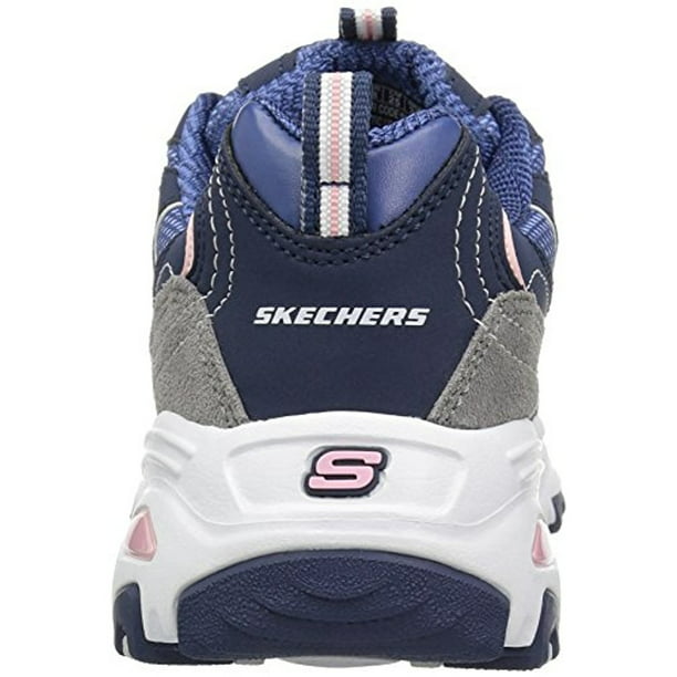jalea Acera vaso Skechers Women's Sport D'Lites New Journey Lace-up Athletic Sneaker, Wide  Width Available - Walmart.com