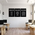thumbnail image 3 of 3 Piece Motivational Wall Art Inspirational Posters Motivational Quotes Wall Decor Execute Failure Success Wall Art Office Wall Art Motivational Wall Decor for Home Office Decor 12x16 3PCS, 3 of 6