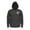 GRAY | WHITE, variant on Men's Hooded Cage Jacket Black | Gray SM
