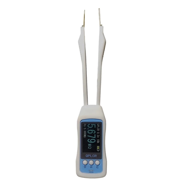 LCR Bridge Meter Digital Display Handheld LCR Meter Tweezer Smart SMD Tweezers Capacitance Inductance Resistance Tester ,Easy to Use