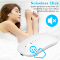 thumbnail image 6 of 2.4GHz & Bluetooth Rechargeable Mouse for Realme Narzo 50 Bluetooth Wireless Mouse Designed for Laptop / PC / Mac / iPad pro / Computer / Tablet / Android Pure White, 6 of 7