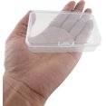 thumbnail image 3 of Contenedores de almacenamiento de plástico YONGSHENG 12 piezas caja rectangular transparente, 3 of 5